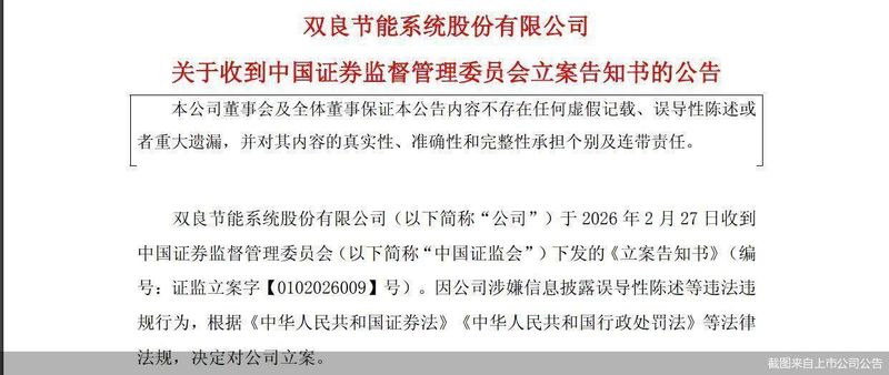  净利预亏叠加立案，双良节能股价迎考 新闻 净利预亏叠加立案，双良节能股价迎考 新闻