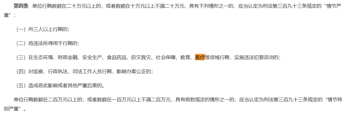  医疗回扣入刑标准重大调整：司法解释二的四大核心变化与行业合规红线 新闻