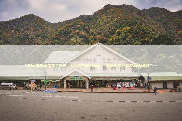 5000元机票飙至2万元！大批中东航线停运，这些地方到北京票价涨疯了… 新闻